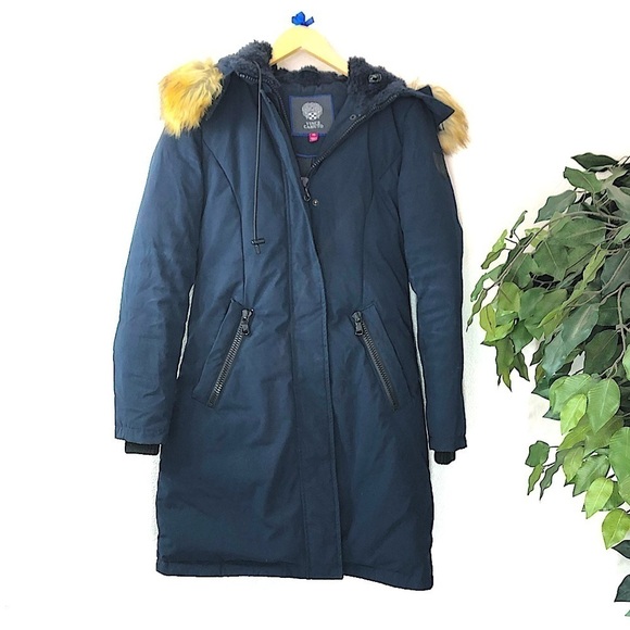 Vince Camuto Blue Winter Jacket - Picture 1 of 11